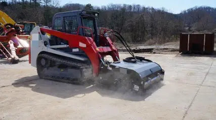 CAEL Skid Steer Rotary Box Broom Sweeper