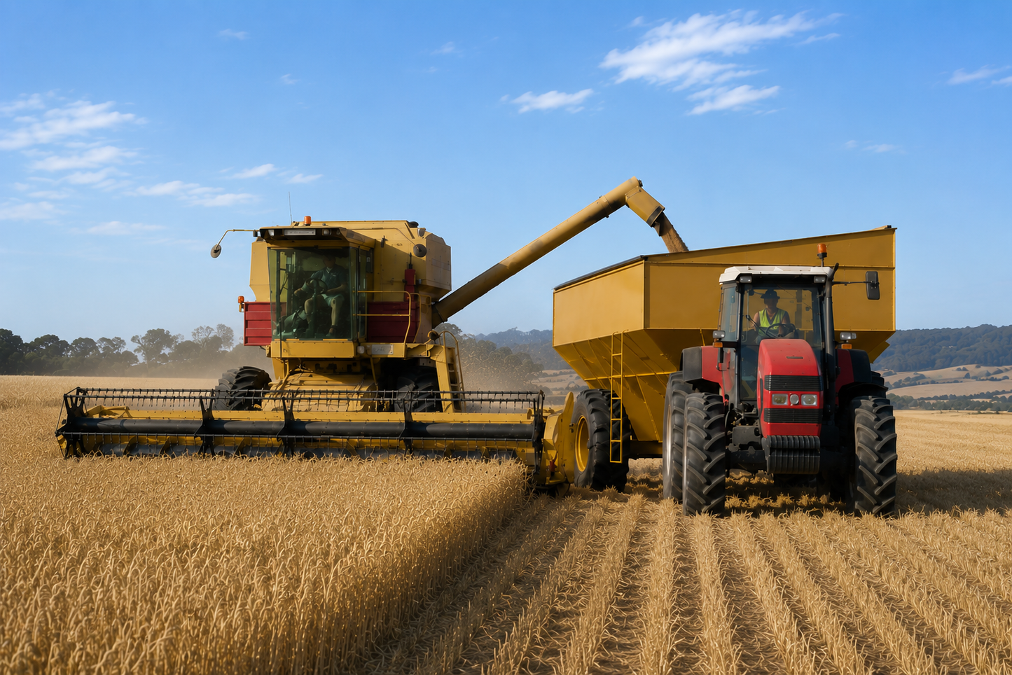 CAEL GC-30 Grain Cart – High-Capacity Agricultural Grain Transport & Unloading Solution