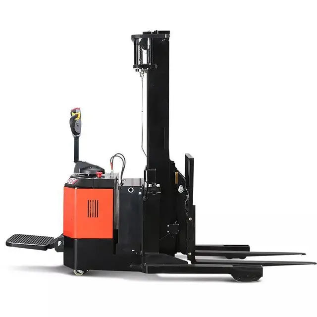 Ride-on Electric scissor straddle stacker 1.5T ( 3300 lbs)- 5M