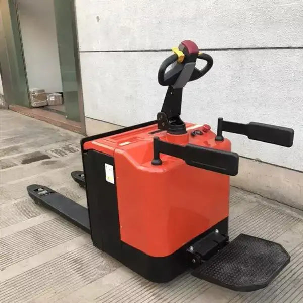 Stand On Rider Electric pallet jack , electric pallet truck 2.5T