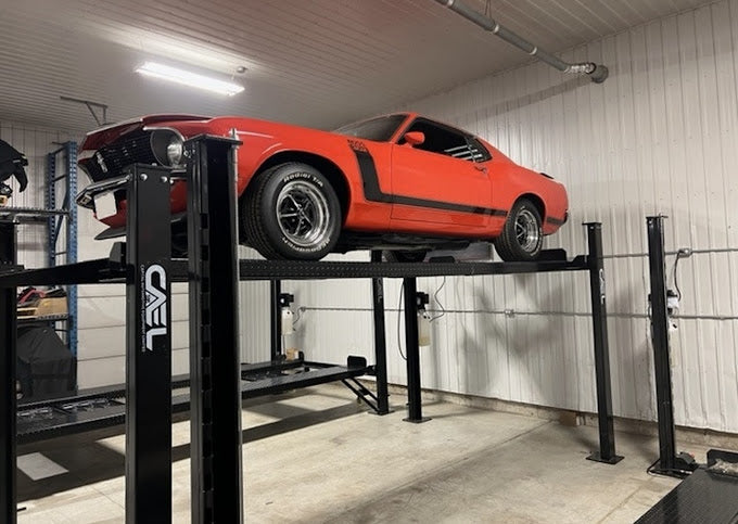 Four-Post Car Parking Lift (10000LBS)