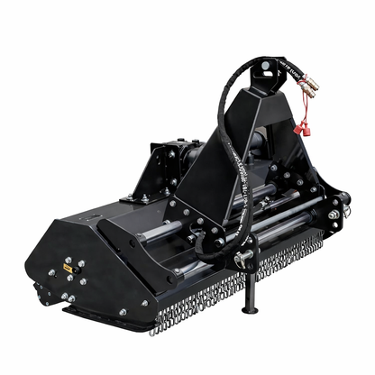 CAEL EFGCH-155 60" Hydraulic Side Shift PTO Tractor Flail Mower – Heavy Duty Grass & Brush Cutter for 30–40 HP Tractors