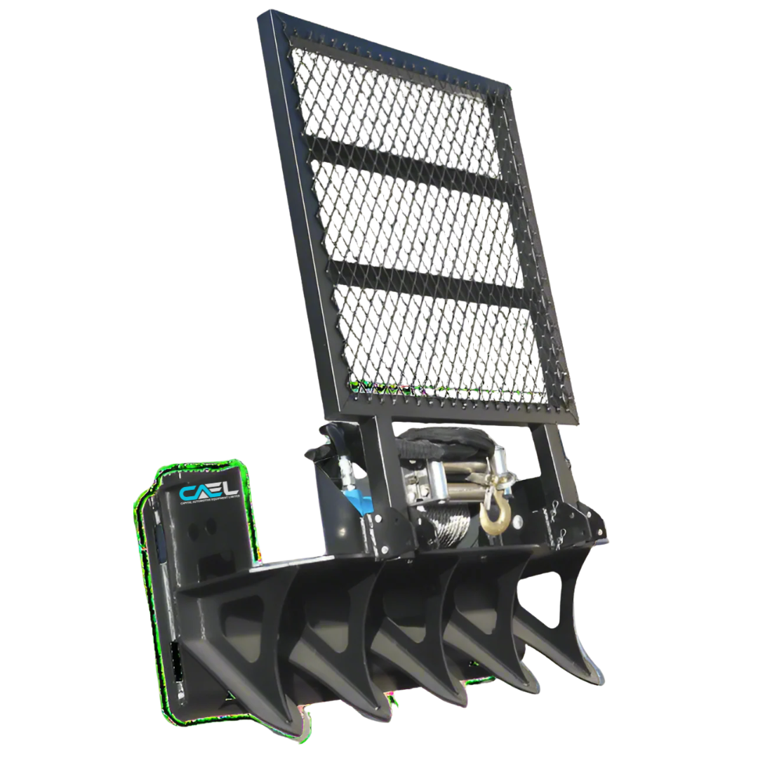New 3 Ton Skid Steer Hydraulic Logging Winch Attachment | Heavy-Duty Forestry & Land Clearing