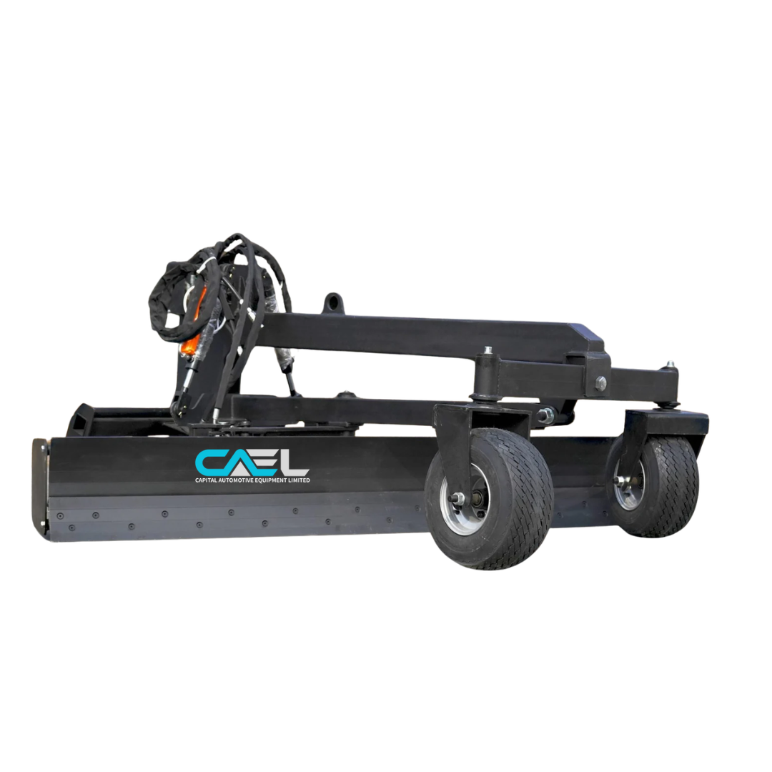 8 FT Skid Steer Hydraulic Land Grader – 25° Angle & 24° Tilt