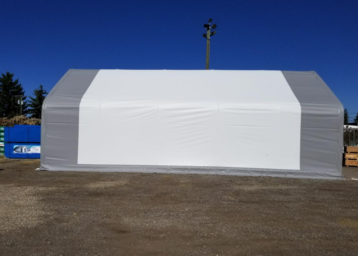 Peak Shape Double Truss 60′ Wide 25′ Height 150′ Length