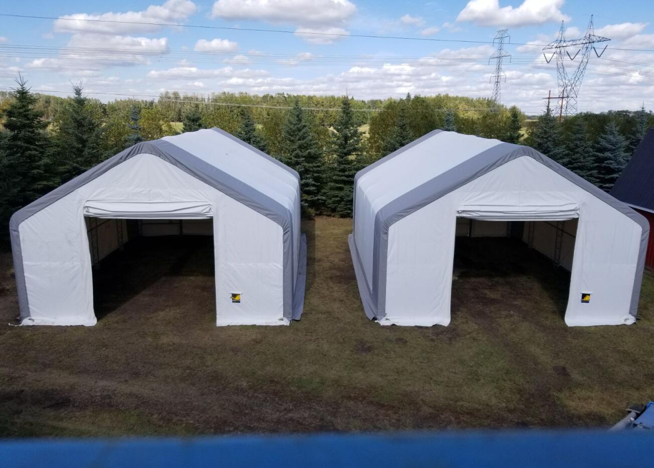 CAEL PSDT-50 Peak Shape Double Truss Structure – 50′ Wide × 23′ Height, 120′ Length