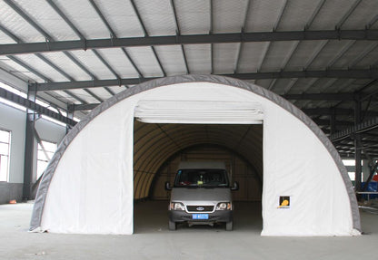 Dome Shape Single Truss 30′ Wide 15′ Height 85′ Length