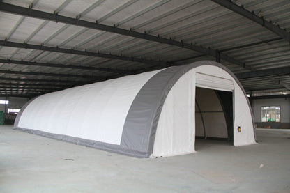Dome Shape Single Truss 30′ Wide 15′ Height 85′ Length