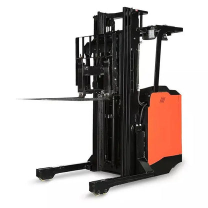 Double Scissor Electric Reach Truck seated or stand on 1.5 T, height 4M