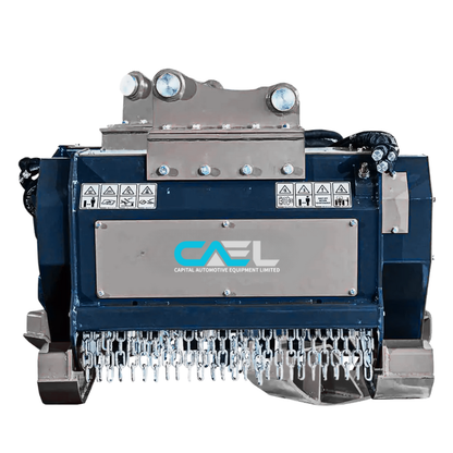 30" Excavator Forestry Brush Mulcher, 6-10 Ton Carrier, 4" Dia. Cutting Capacity, Hydraulic Piston Motor  (CAEL EFM80 )