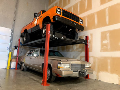 Four-Post Car Parking Lift (9000LBS)