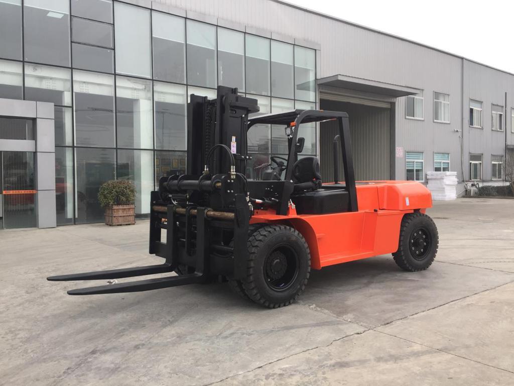 Outdoor Forklift Diesel 10T with side shift