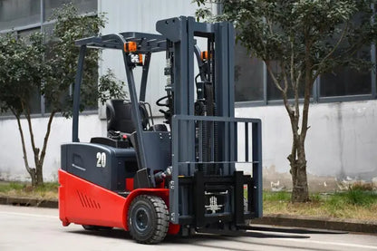 3 Wheel Electric Forklift 2T with side shift