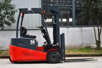 3 Wheel Electric Forklift 2T with side shift