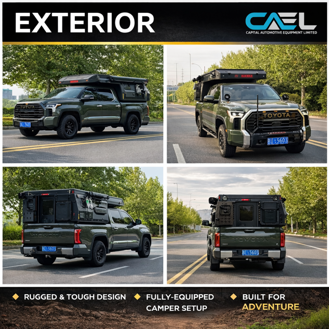 Pop up Pick up Camper Truck | Truck Camper Trailer | Travel caravan | Rv Truck Camper