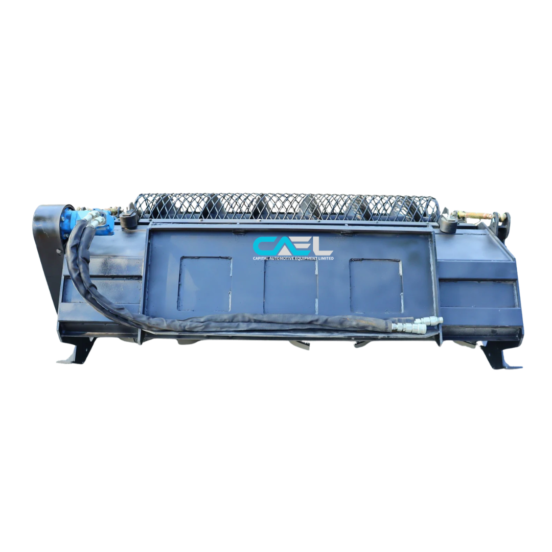 72″ Skid Steer Hydraulic Rotary Tiller Rototiller Attachment – Heavy-Duty Soil Conditioner & Ground Prep