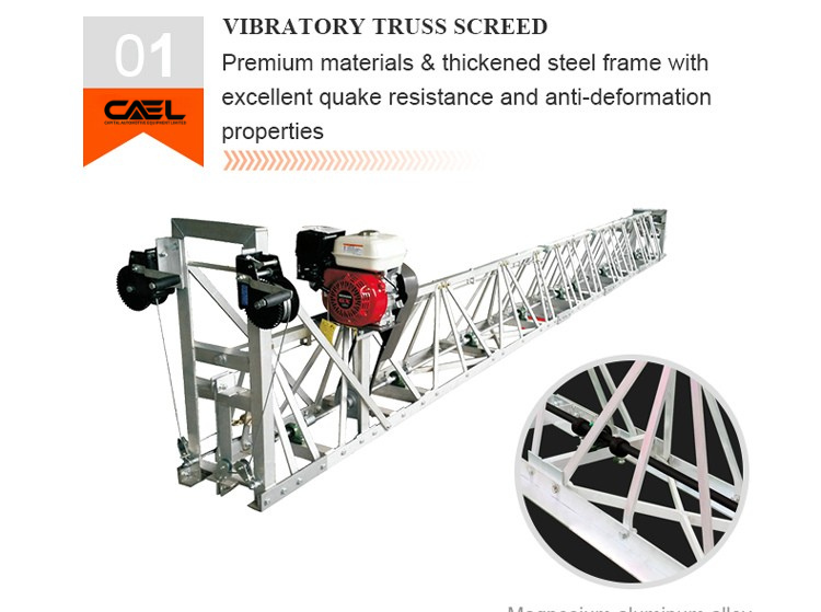 CAEL Vibratory Truss Screed GTS-2  (4M)