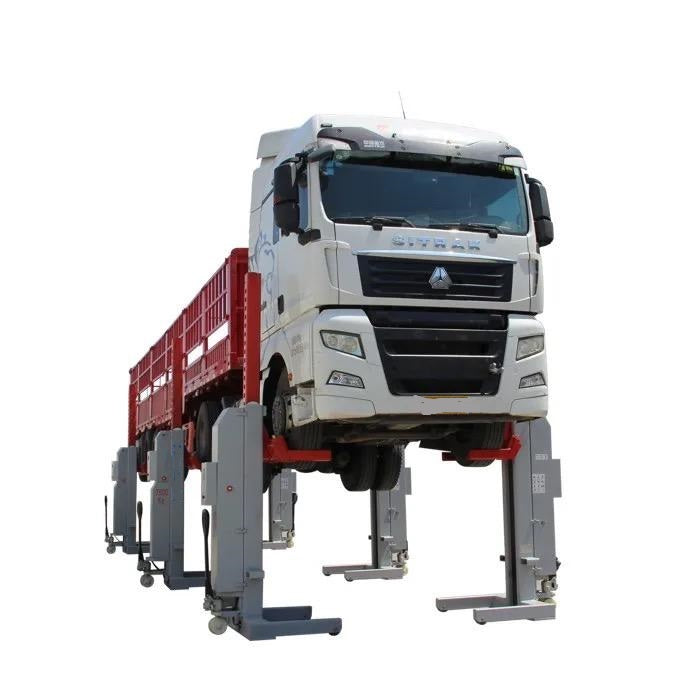 Heavy Duty Wireless Semi Truck Lift 51T (102,000lbs )