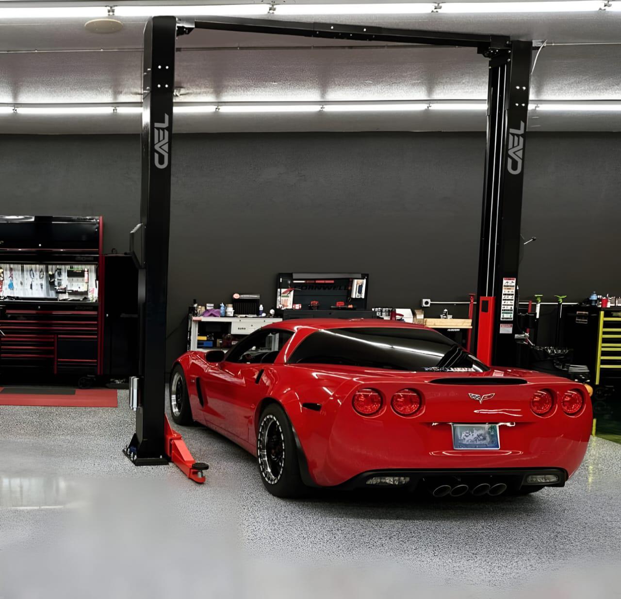 Two-Post Clear Floor Lift – Model N (12000)