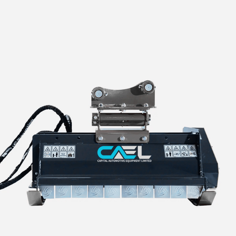 40" Excavator Brush Flail Mower, 6 to 8-ton Carrier, 16-21 GPM  (CAEL-EFM40)