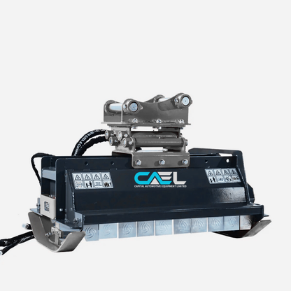 40" Excavator Brush Flail Mower, 6 to 8-ton Carrier, 16-21 GPM  (CAEL-EFM40)
