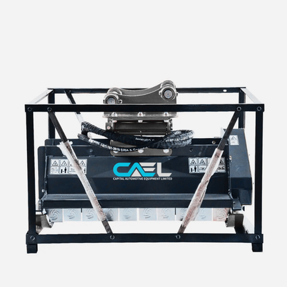 40" Excavator Brush Flail Mower, 6 to 8-ton Carrier, 16-21 GPM  (CAEL-EFM40)