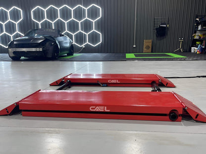 7,716lb Double scissor car lift 3500 Kgs (MRSL77) – Model N