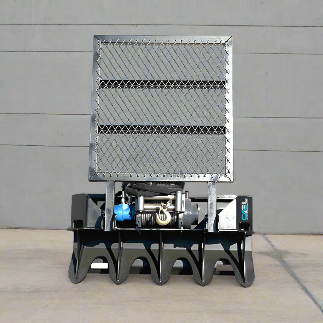 New 3 Ton Skid Steer Hydraulic Logging Winch Attachment | Heavy-Duty Forestry & Land Clearing