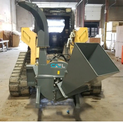 Heavy-Duty Skid Steer Wood Chipper Attachment – BX42 Model