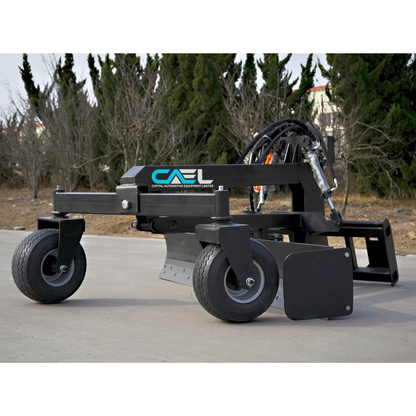8 FT Skid Steer Hydraulic Land Grader – 25° Angle & 24° Tilt