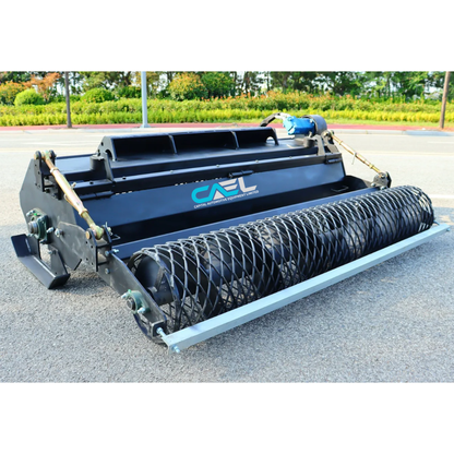 72″ Skid Steer Hydraulic Rotary Tiller Rototiller Attachment – Heavy-Duty Soil Conditioner & Ground Prep