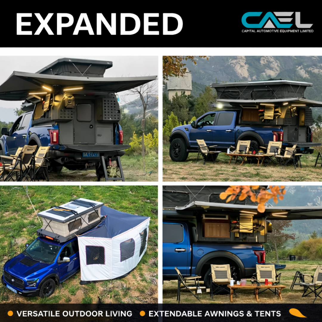 Pop up Pick up Camper Truck | Truck Camper Trailer | Travel caravan | Rv Truck Camper