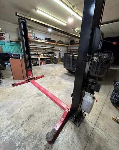 Two-Post Base Plate Lift – Model N (10000)