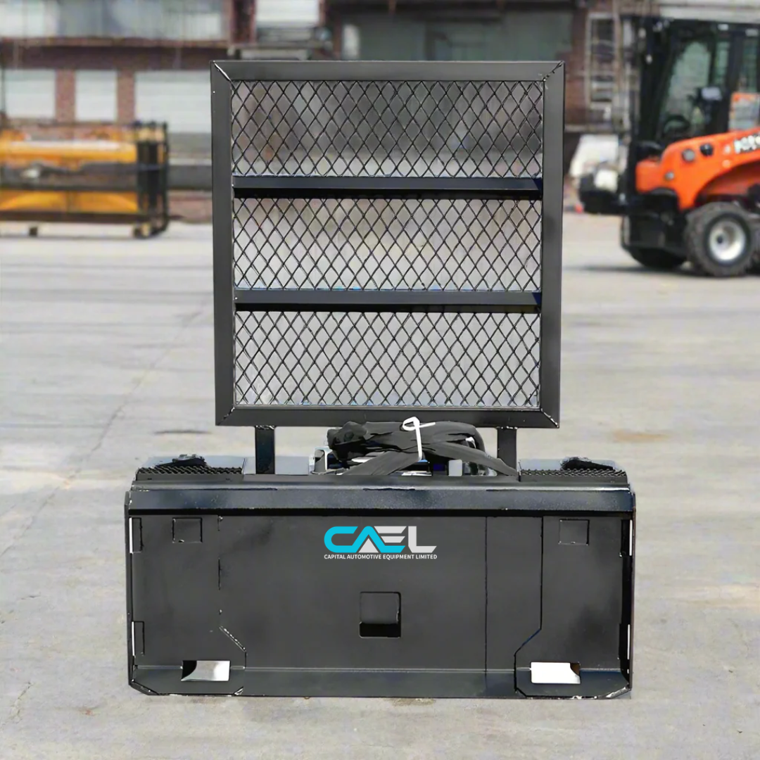 New 3 Ton Skid Steer Hydraulic Logging Winch Attachment | Heavy-Duty Forestry & Land Clearing