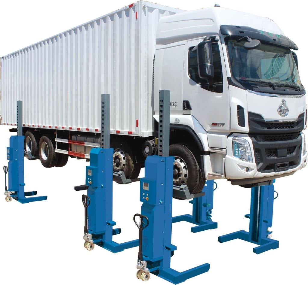 Heavy Duty Wireless Semi Truck Lift 45T (90,000lbs )