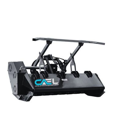 70" 3-Point Hitch Forestry Brush Mulcher, Category 2 Hookup, PTO Driven, Driveline Shaft Included, 70-110 HP ( CAEL-TMZ180)