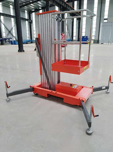Electric Aerial Mobile Man Lift Scissor Lift Aerial Lift Leader 6M