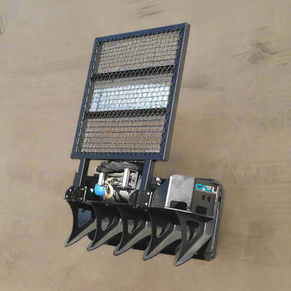 New 3 Ton Skid Steer Hydraulic Logging Winch Attachment | Heavy-Duty Forestry & Land Clearing