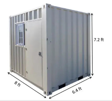 8ft Small Cubic Shipping Container