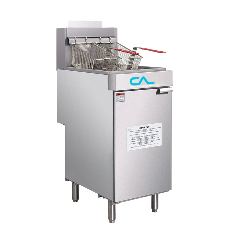 CAEL Commercial 40 Lb Gas Deep Fryer - 90,000 Btu (GF90)