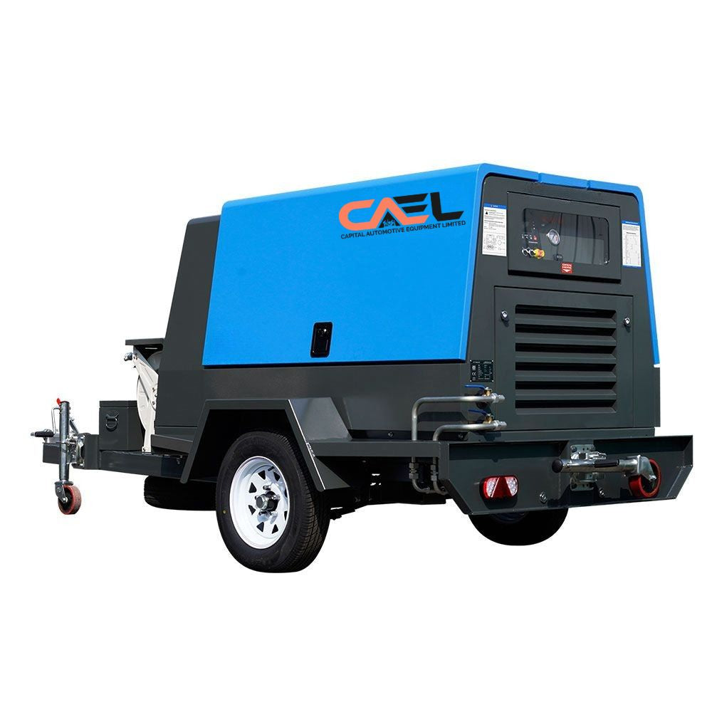 CAEL Mobile Diesel Air Compressor – Powered by Kubota EPA-Certified Engine (CAEL-WGD185)
