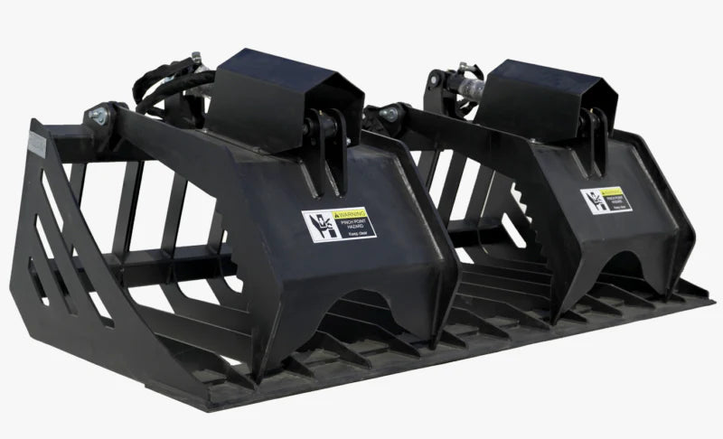 CAEL Rock Grapple Bucket Skid Steer