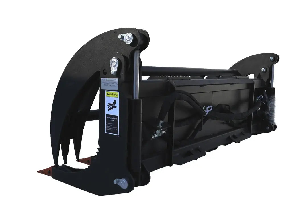 CAEL Skid Steer 78” Heavy Root Grapple Rake