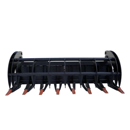 CAEL Skid Steer 78” Heavy Root Grapple Rake