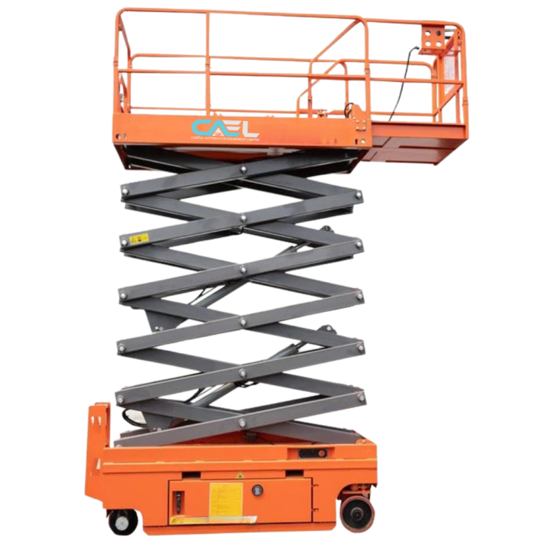CAEL Self Propelled Scissor Lift- hydraulic electric elevated 8M (26 FT)