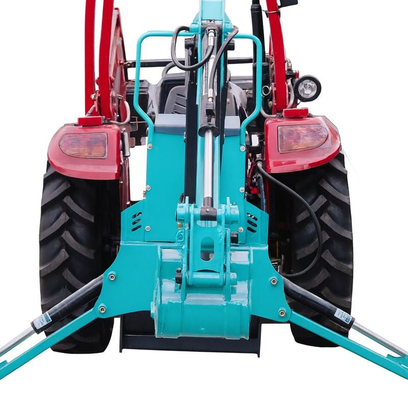 CAEL BH-6FT Swing Backhoe Attachment – 12″ Bucket for 20–65 HP Tractors