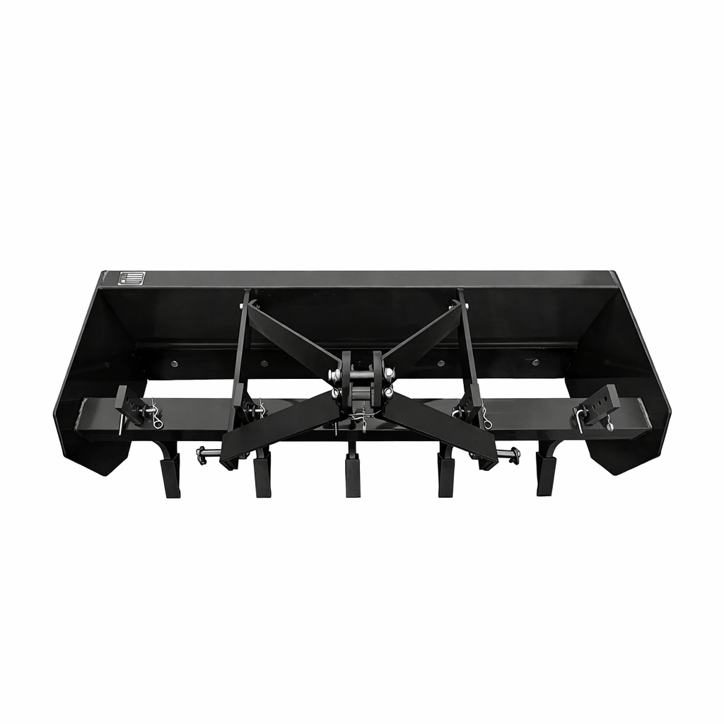 Rear Box Blade for Tractor – 71" Heavy Duty Land Leveler Attachment (CAEL RBB-6FT)