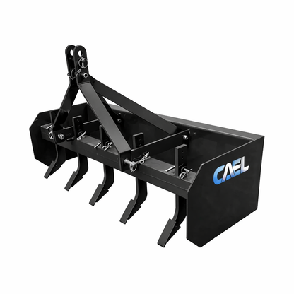 Rear Box Blade for Tractor – 71" Heavy Duty Land Leveler Attachment (CAEL RBB-6FT)