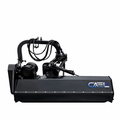 CAEL AGF-200 78" Hydraulic Offset Flail Mower – Heavy Duty PTO Ditch Bank Mower for 80–110 HP Tractors