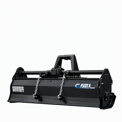 CAEL IGN160 Heavy Duty Rotary Tiller – 61" PTO Tractor Tiller for 42 HP Tractors